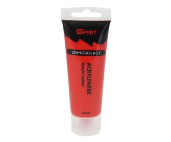Spirit: Svjetlocrvena akrilna boja 75ml