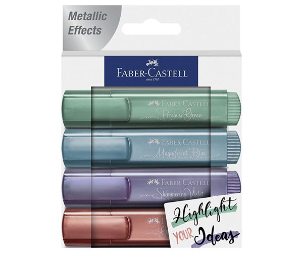 Faber-Castell: 1546 metalni marker 4kom