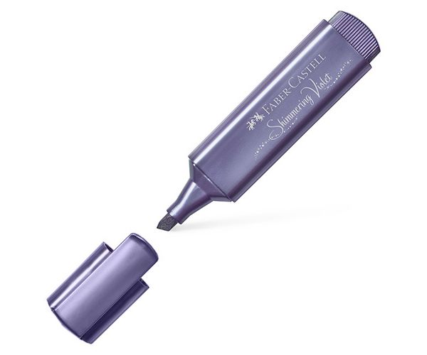 Faber-Castell: 1546 Shimmering ljubičasti marker u metalik ljubičastoj boji1kom