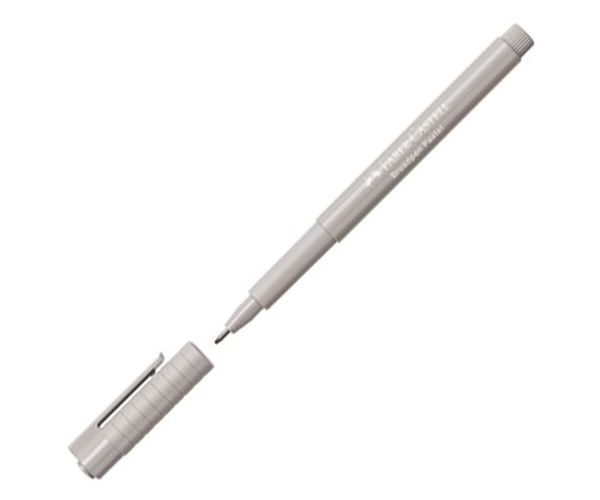 Faber-Castell: Broadpen 1544 sivi flomaster 0,8mm
