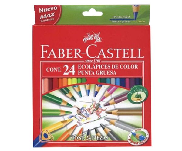 Faber-Castell: ECO trokutaste bojice, 24 kom