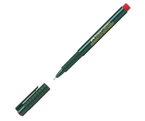 Faber-Castell: Finepen 1511 crvena kemijska 0,4mm