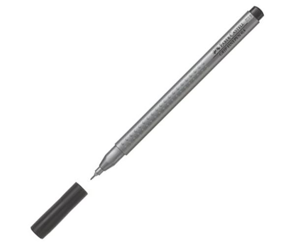 Faber-Castell: Grip Finepen crna kemijska 0,4mm