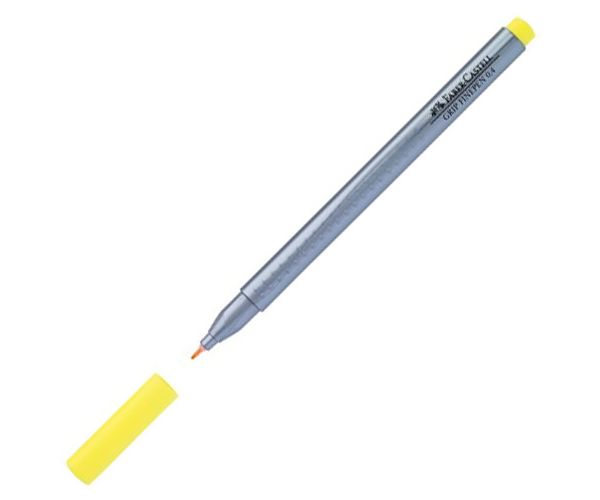 Faber-Castell: Grip Finepen žuta kemijska 0,4mm