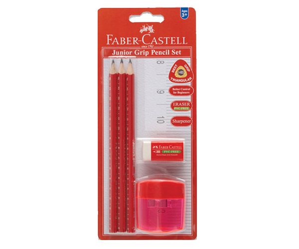 Faber-Castell: Grip Junior grafitne olovke 3kom
