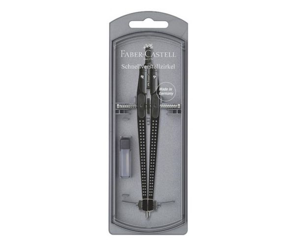 Faber-Castell: GRIP šestar u crnoj boji