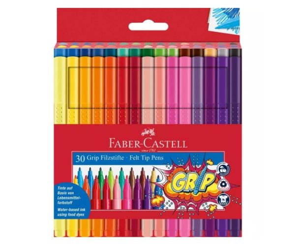 Faber-Castell: Grip set od 30 flomastera u boji