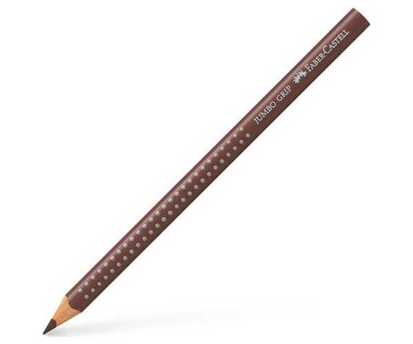 Faber-Castell: Jumbo Grip 2001 drvena bojica tamnosmeđa