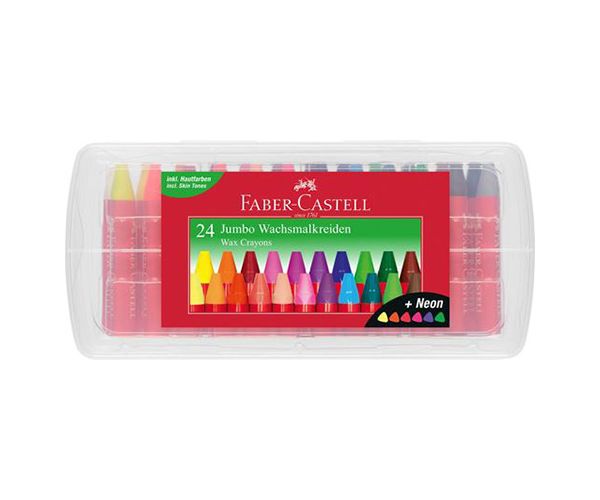 Faber-Castell: Jumbo masne bojice 24kom