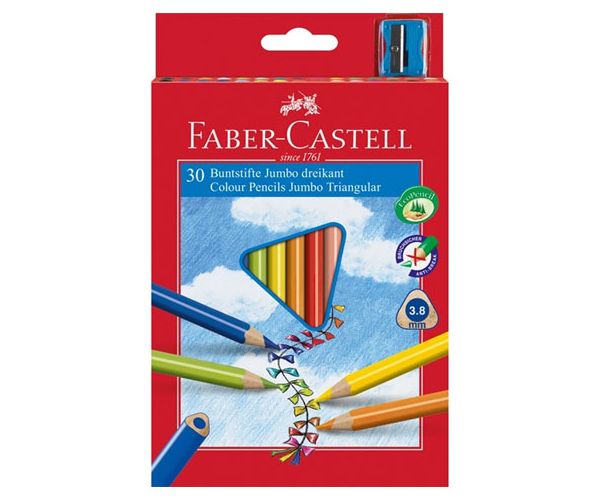 Faber-Castell: Junior bojice 30 kom, sa šiljilom