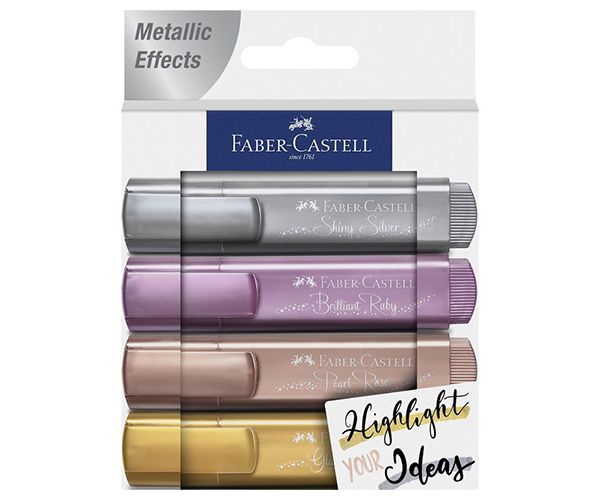 Faber-Castell: Metalni set markera 1546 4kom