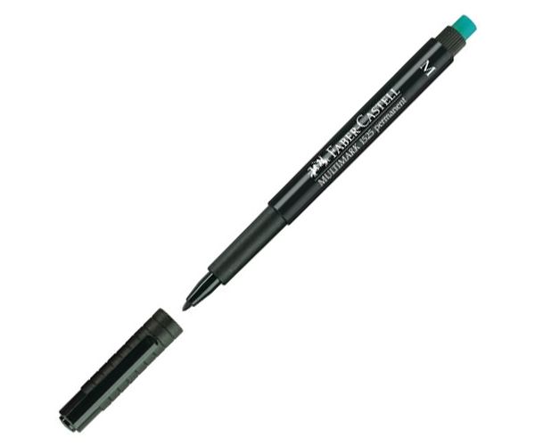 Faber-Castell: Multimark crni alkoholni flomaster M - 1mm