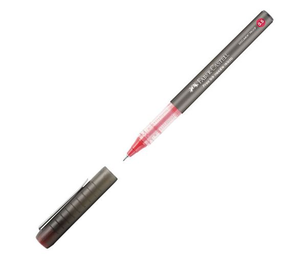 Faber-Castell: Needle roller kemijska 0,5mm crvena