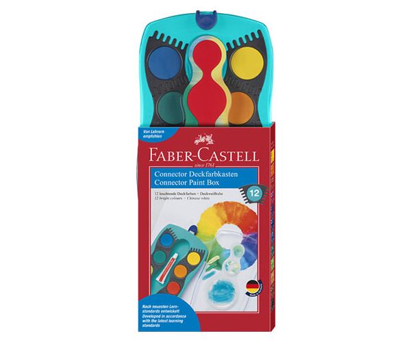 Faber-Castell: Set akvarela u 12 boja, tirkizna