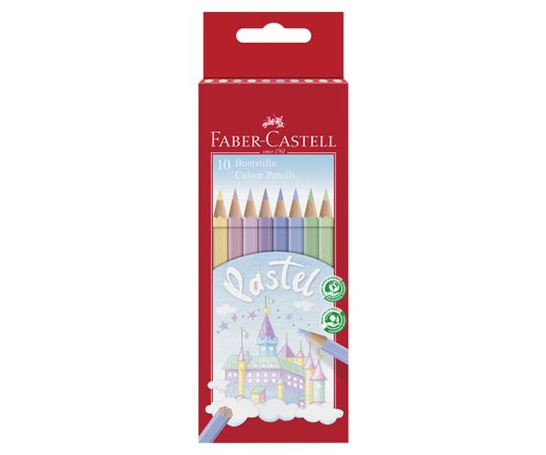 Faber-Castell: Set olovaka pastelnih boja od 10 komada