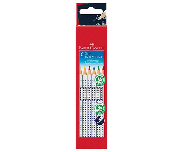 Faber-Castell: Set olovaka u boji za tamne površine 6 kom