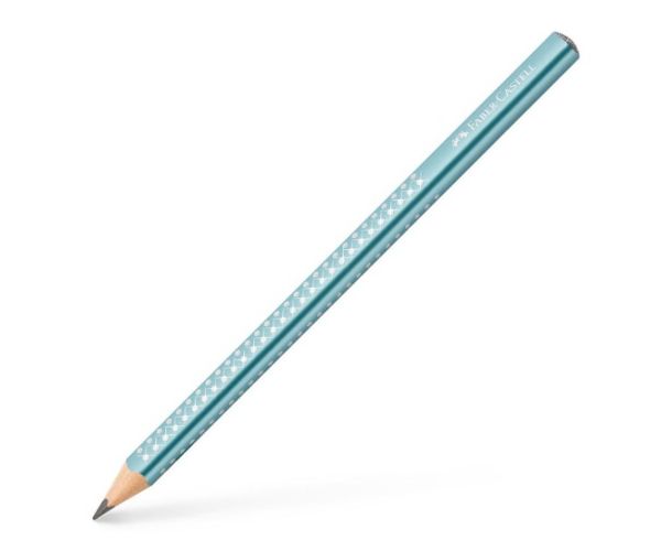 Faber-Castell: Sparkel Jumbo biserna metalik ocean plava grafitna olovka B