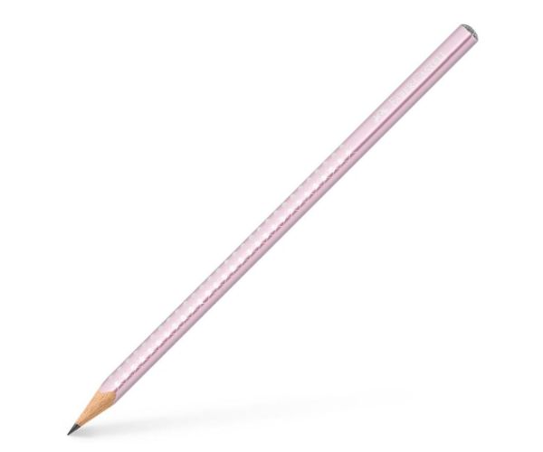 Faber-Castell: Sparkel pearl metalik ružičasta grafitna olovka B