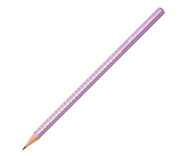 Faber-Castell: Sparkel pearl metalna ljubičasta grafitna olovka B