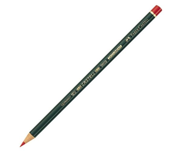 Faber-Castell: tanka drvena bojica crvene boje