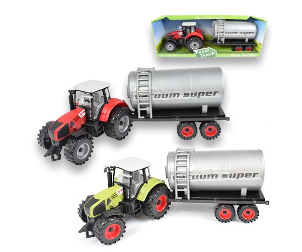Farm Truck Series: Crveni ili zeleni traktor sa spremnikom za vodu od 46 cm
