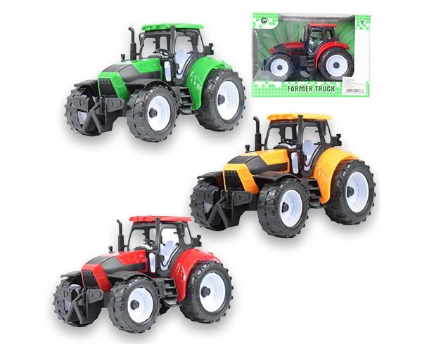 Farmer Truck: Poljoprivredni traktor u raznim bojama 18x11cm