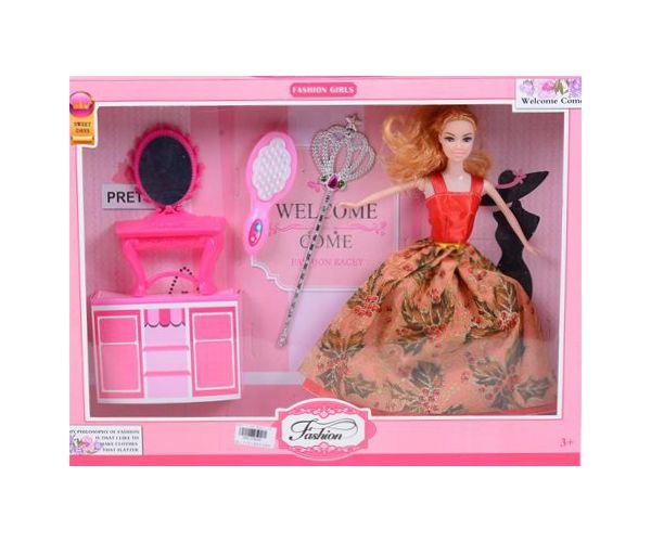 Fashion Girl: Lutka sa raznim dodacima 30cm