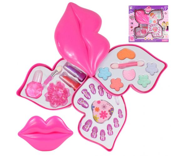 Fashion Make Up: Paleta make-upa u obliku usta na tri razine