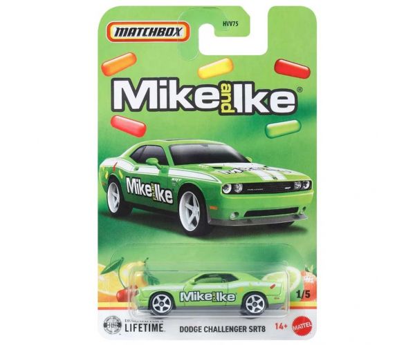 Matchbox Dodge Challenger SRT8 mali auto - Mattel
