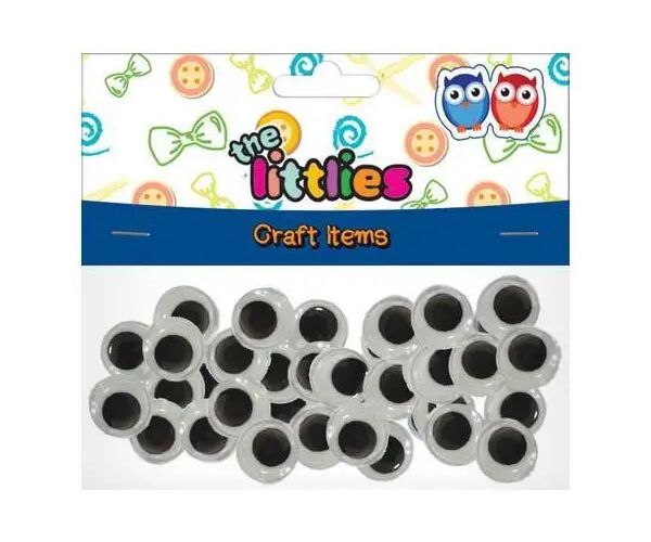 Plastične oči 10mm 45kom