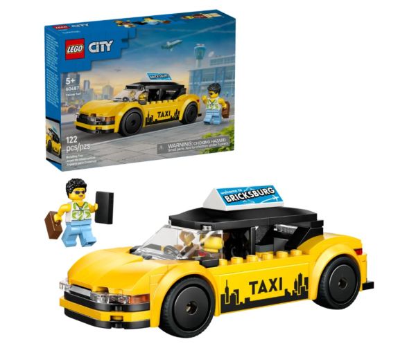 LEGO® City: Žuti taksi (60487)
