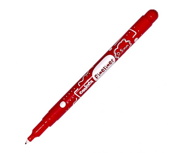 Fineliner flomaster crvene boje 0,5 mm - Carioca