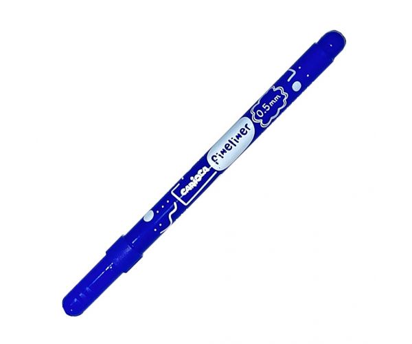 Fineliner tűfilc marker kék színű 0.5mm - Carioca