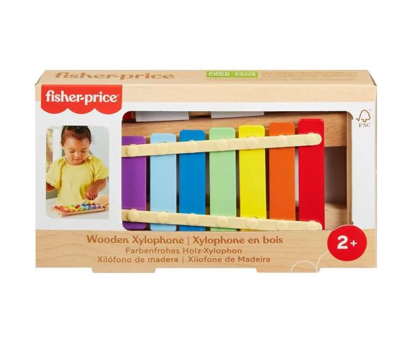 Fisher-Price: Wood Fa xilofon - Mattel