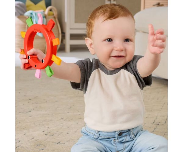 Fisher-Price: Hobotnica – veselo grizalo u obliku životinje - Mattel