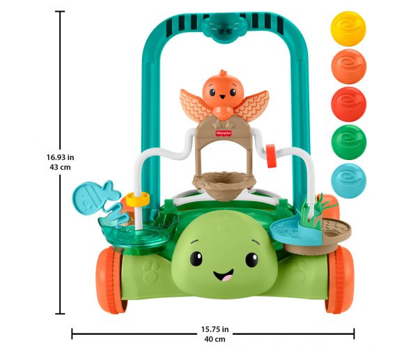 Fisher-Price: Hodalica s kornjačom - Mattel