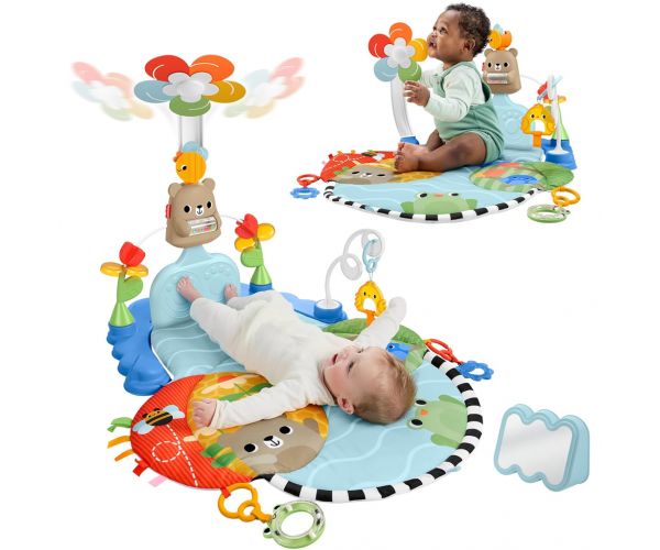 Fisher-Price: Interaktivna podloga za igru s medvjedićem - Mattel