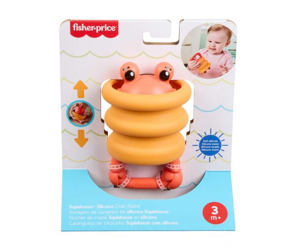 Fisher-Price: Tengerpajti rágóka - Rák - Mattel