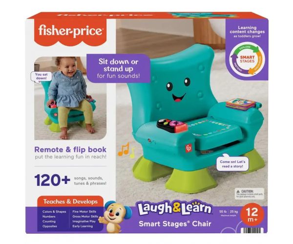 Fisher-Price: Kacagj és Fejlődj Tanuló Kisszék - Mattel