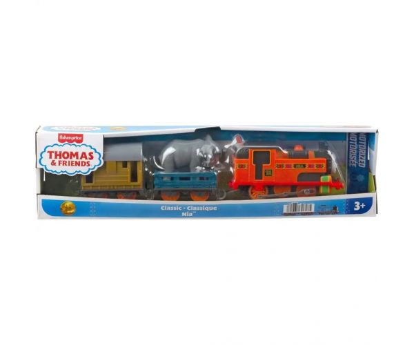 Fisher-Price: Thomas és barátai - Nia motorizált mozdony rakománnyal - Mattel