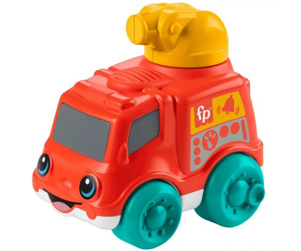 Fisher-Price: Tili-toli kisautó - Vidám tűzoltó - Mattel