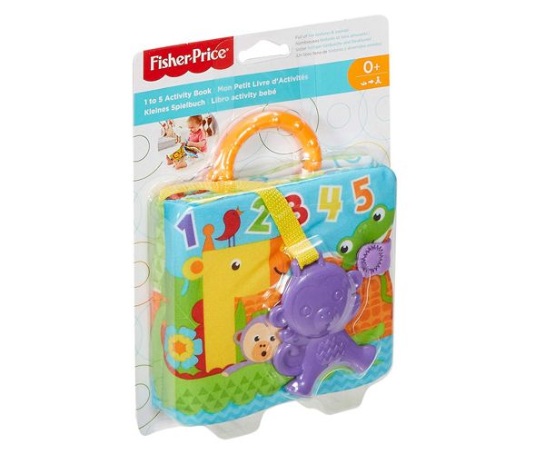 Fisher-Price: Brojimo 1-5 knjiga za bebe - Mattel