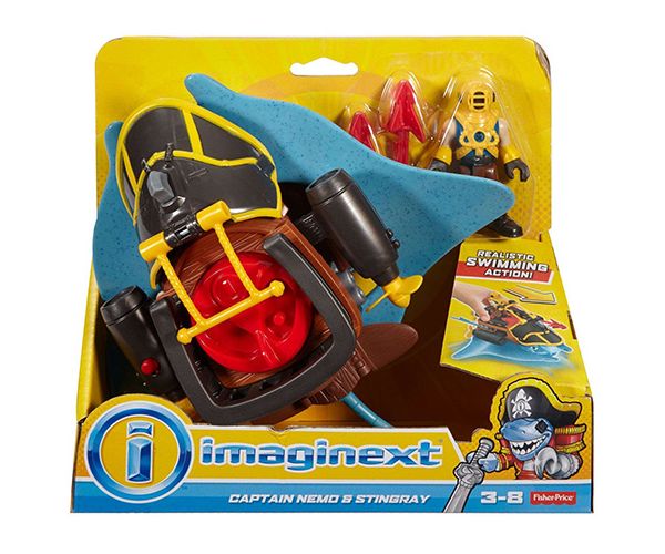 Fisher-Price: Imaginext Nemo kapetan i njegov set piratskih igrački - Mattel