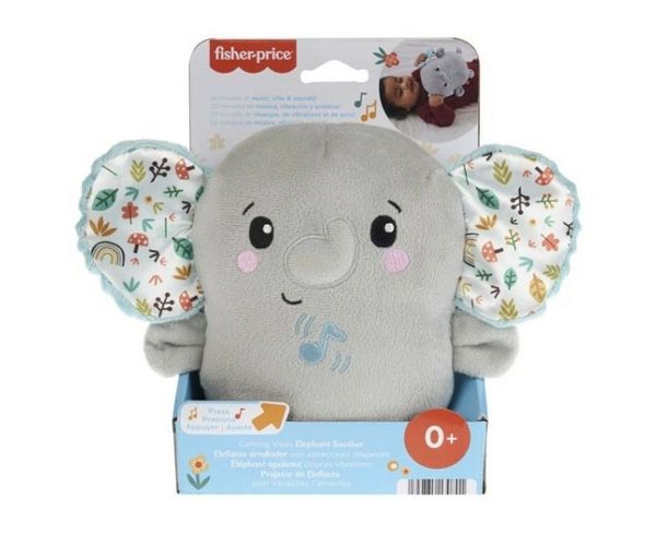 Fisher-Price: Smireni Slon sa zvukom - Mattel