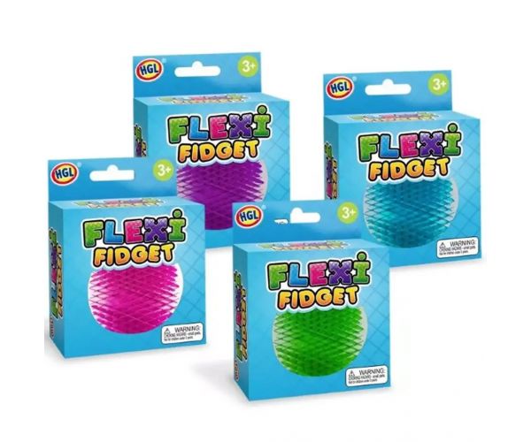 Flexi Fidget L stresszoldó játék többféle változatban 1db