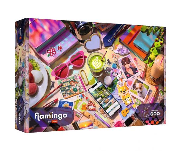Flamingo by puzzle Az én kis világom 600db-os puzzle - Trefl