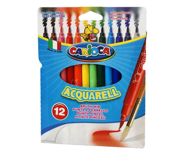 Flomasteri sa mekim vrhom 12kom - Carioca