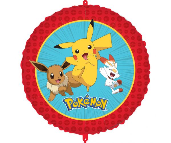 Pokémon mintás fólia lufi 46cm