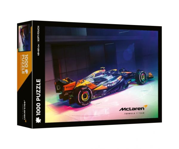 Formula–1 McLaren Chrome Soft-Touch 1000 db-os puzzle – Trefl