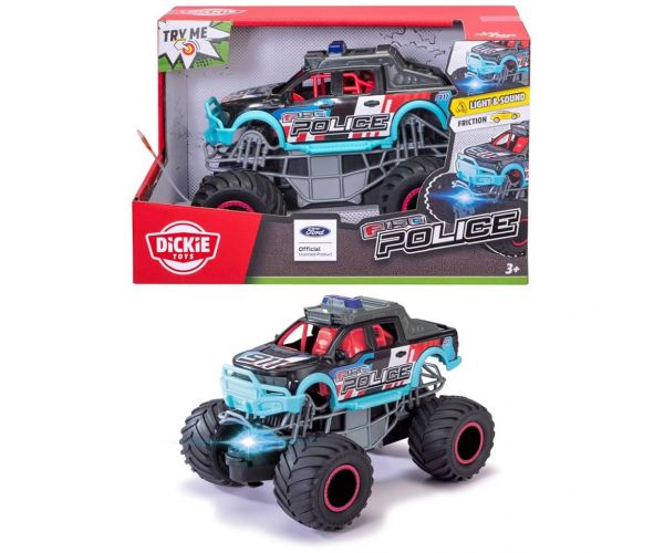 Ford F-150 Police kisautó fénnyel és hanggal - Dickie Toys